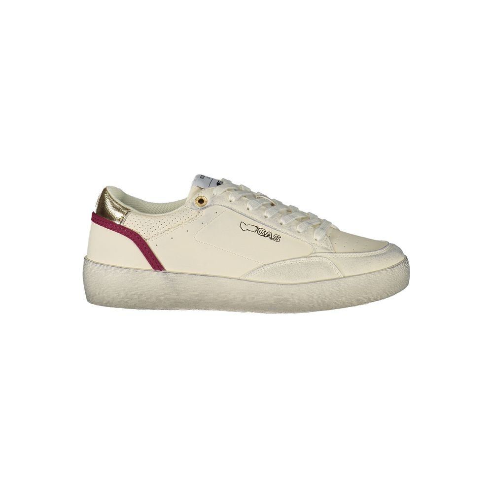 Gas White Polyurethane Women's Sneaker