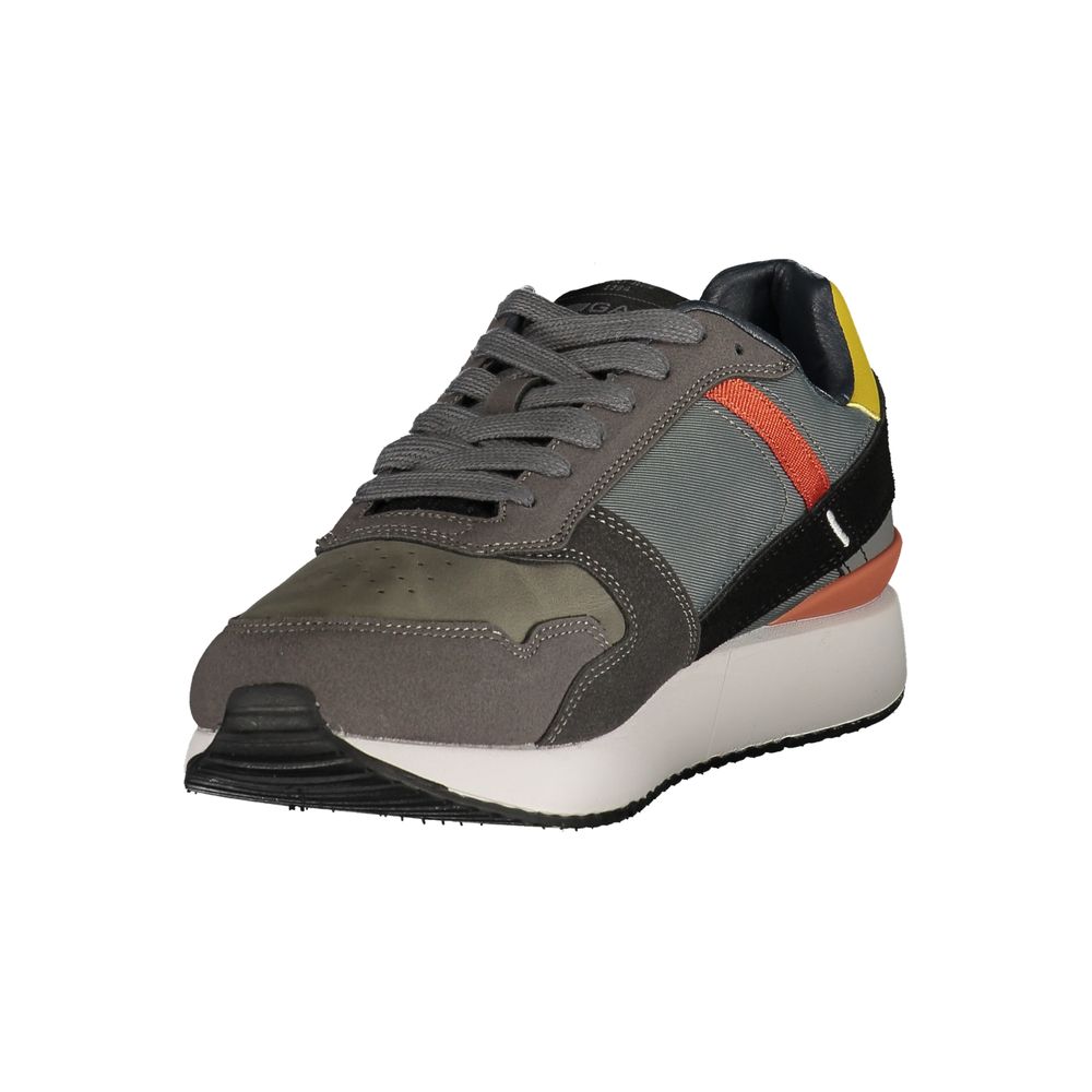 Gas Grigio Polyurethane Uomo Sneaker