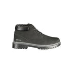 Gas Black Polyurethane Men's Boot