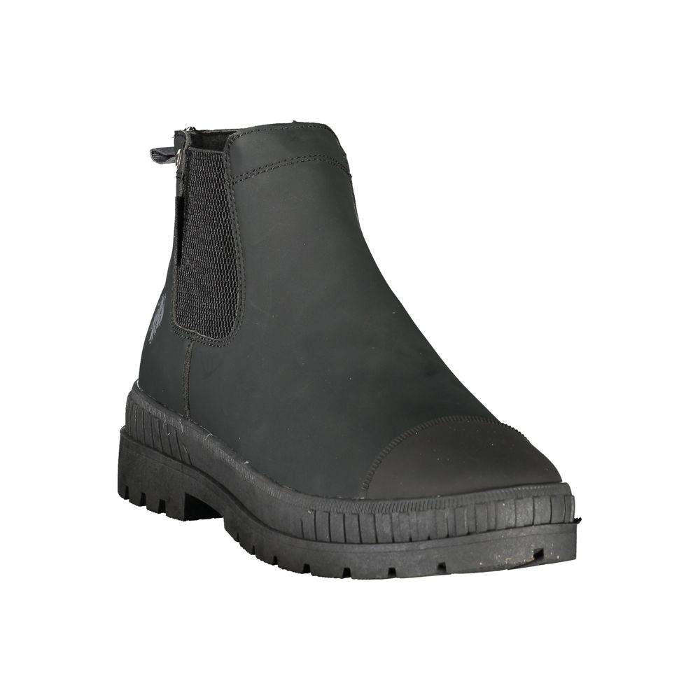 U.S. POLO ASSN. Black Polyurethane Men's Boot