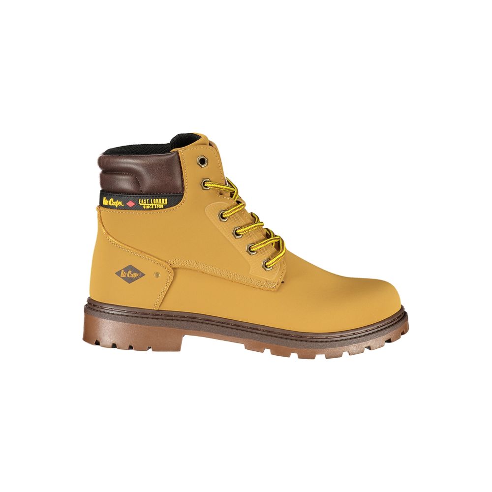 LEE COOPER Yellow Polyurethane Men's Boot