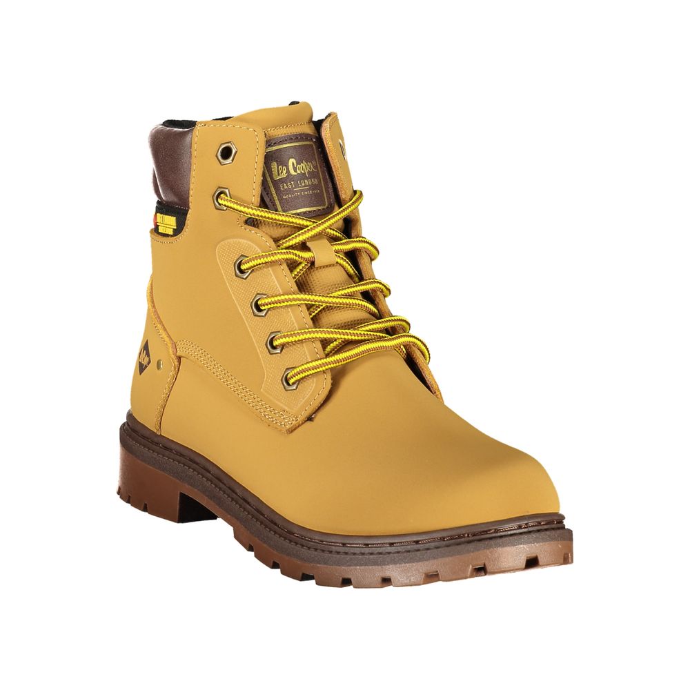LEE COOPER Yellow Polyurethane Men's Boot
