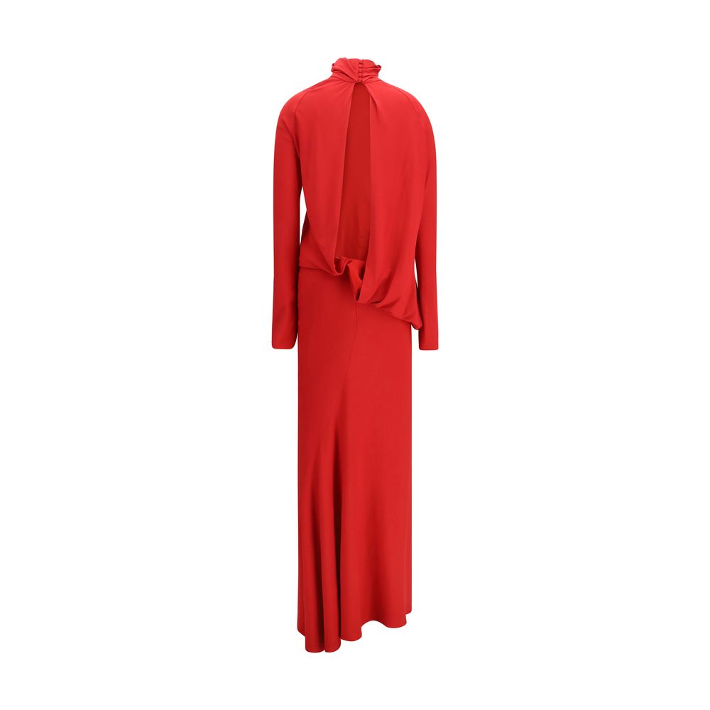 Magda Butrym Red Viscose Casual Dress