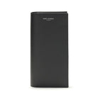 Saint Laurent Black Calf Leather Bos Taurus Wallet