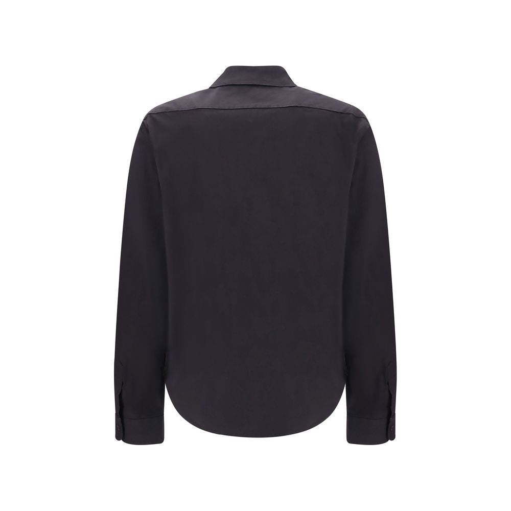 Miu Miu Black Cotton Dress Shirt