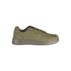 Gas Green Polyurethane Mens Sneaker