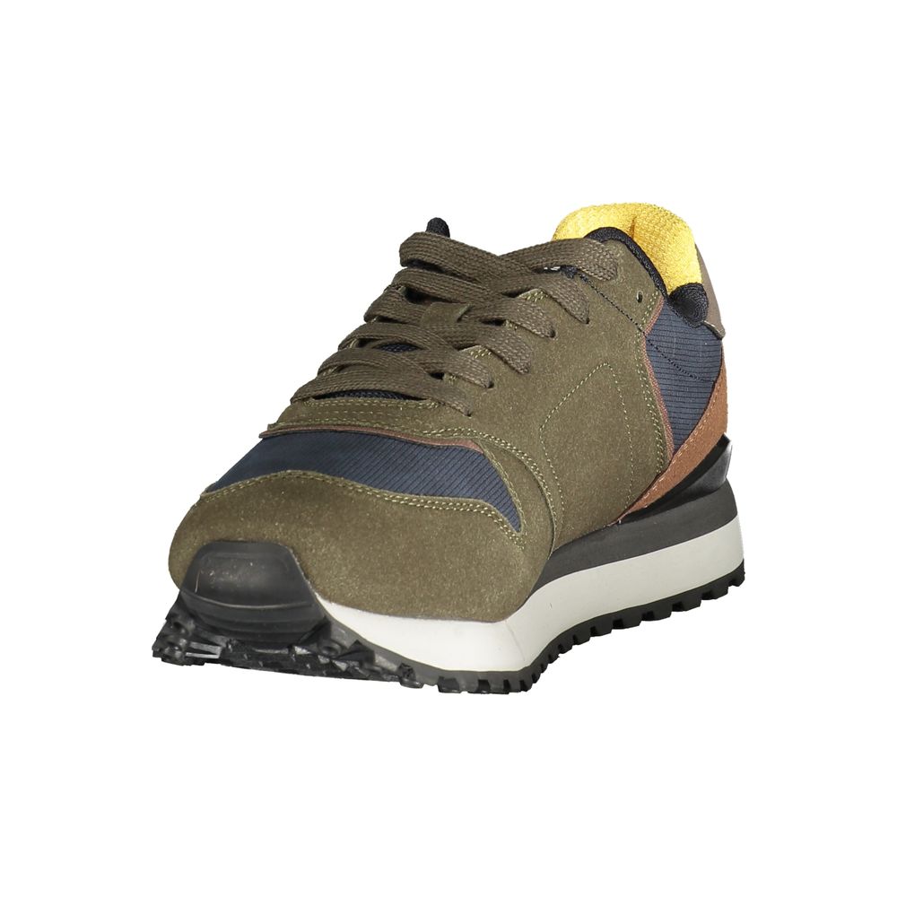 Gas Verde Polyurethane Men's Sneaker