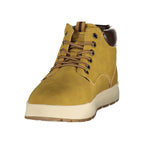Gas Beige Polyurethane Men's Sneaker