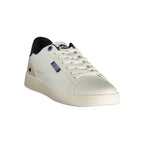 LEE COOPER White Polyester Athletic Sneakers