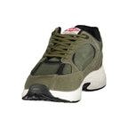 LEE COOPER Green Polyester Athletic Sneakers