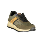 LEE COOPER Green Polyester Athletic Sneakers