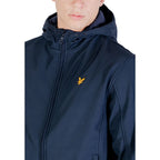 Lyle & Scott Blue Polyester Parka