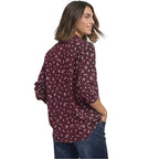 Street One Bordeaux Viscose Blouse