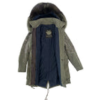 Mr&Mrs Italy Green Cotton Women Jacket