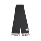 Ami Paris Gray Wool Oves Aries Foulard