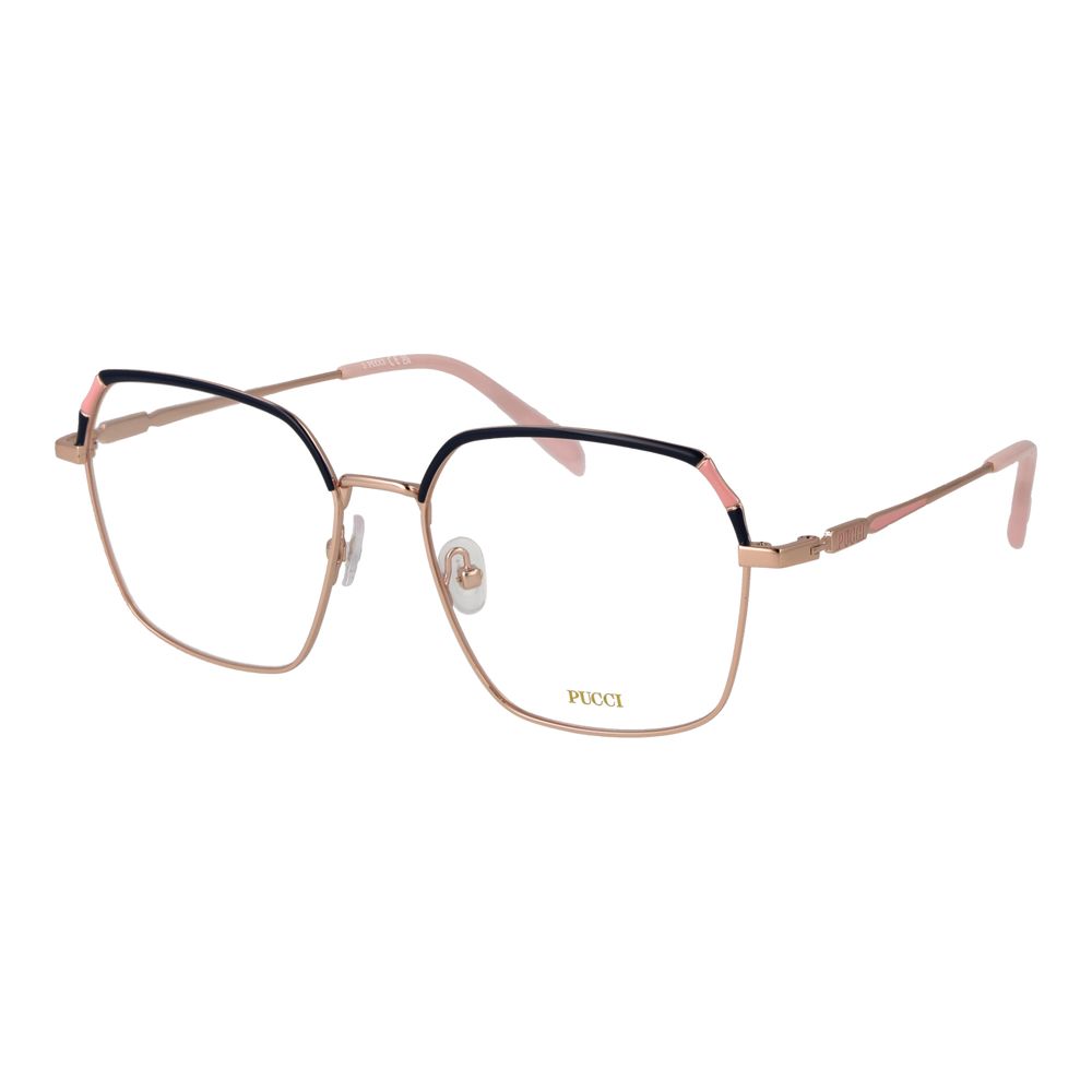 Emilio Pucci Rose Gold Metal Glasses (Frames)