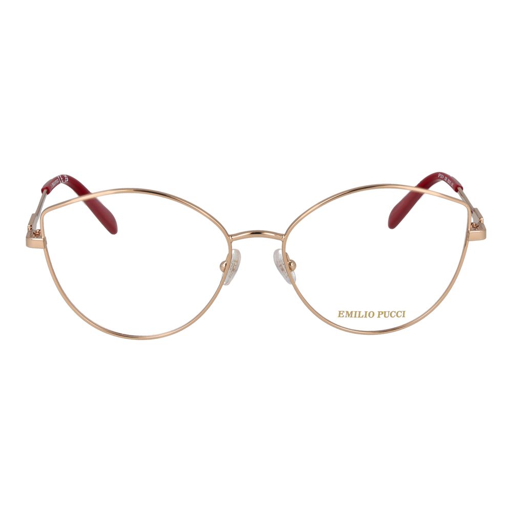 Emilio Pucci Gold Metal Glasses (Frames)