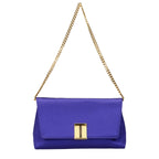 Tom Ford Purple Satin Clutch Bag