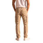 Lyle & Scott Beige Cotton Cargo Pants