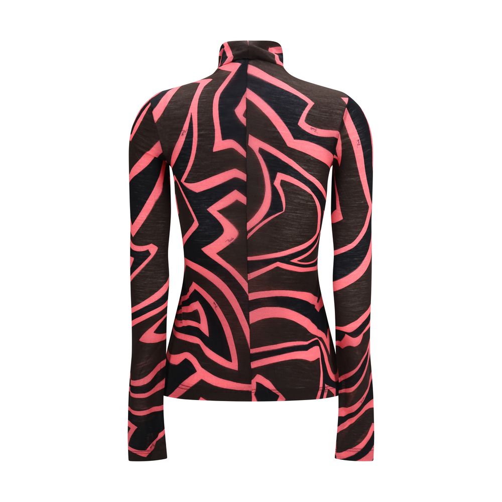 Emilio Pucci Multicolor Wool Oves Aries Shirt