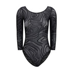 Emilio Pucci Black Polyamide Bodysuit