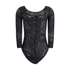 Emilio Pucci Black Polyamide Bodysuit