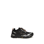 Off-White Black Polyester Athletic Sneakers