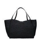 Tom Ford Black Raffia Shoulder Bag