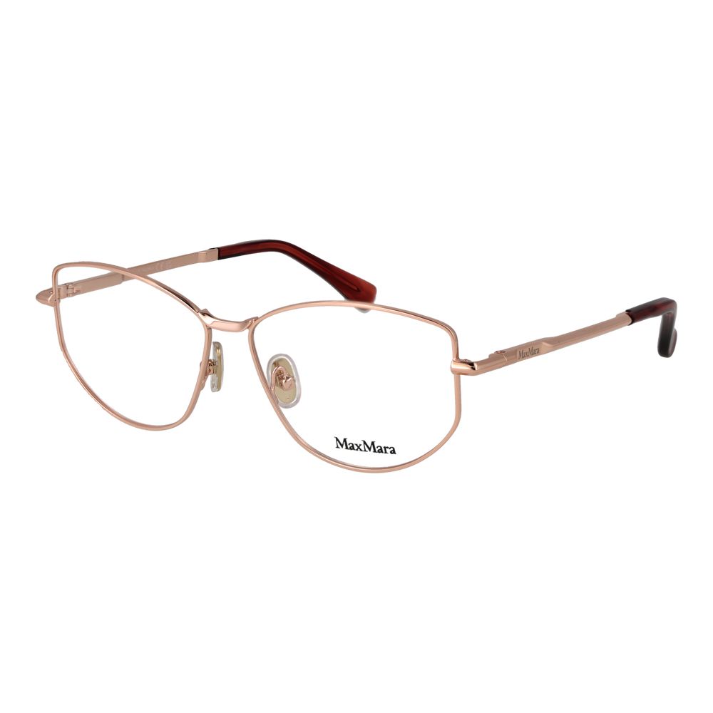 Max Mara Rose Gold Metal Glasses (Frames)