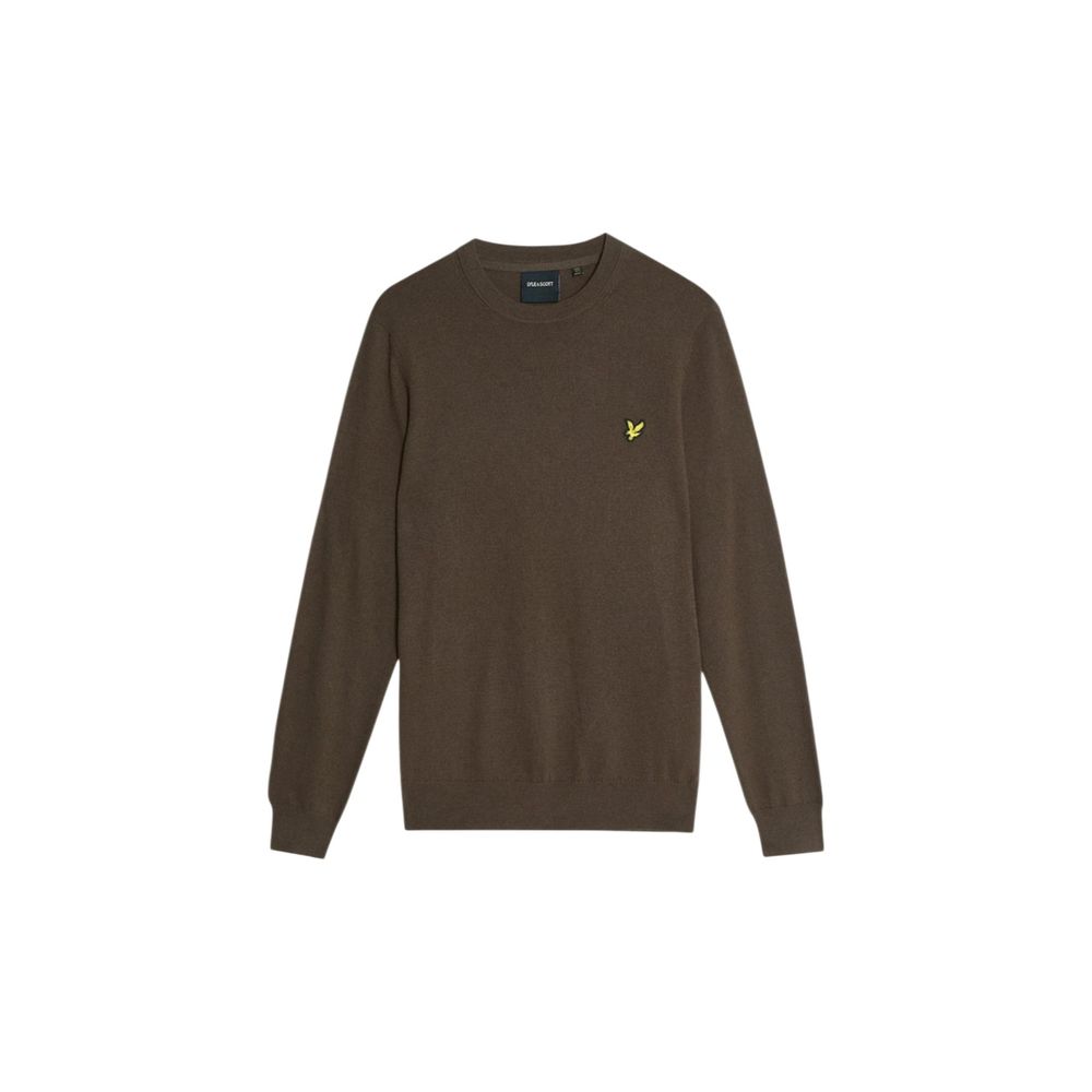 Lyle & Scott Brown Cotton Sweatshirt