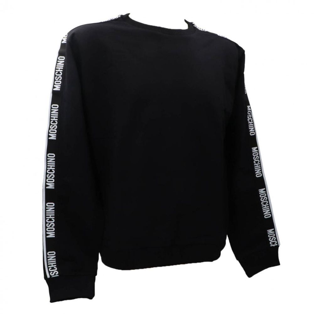 Moschino Black Cotton Sweatshirt