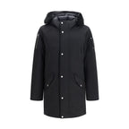 Moose Knuckles Black Cotton Coat