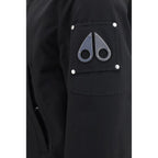 Moose Knuckles Black Cotton Coat