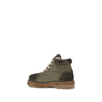 PDF Channel Bicolor Calf Leather Bos Taurus Lace-Up Boots