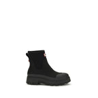 Hunter Black Rubber Chelsea Boots