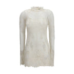 Blumarine White Polyamide Casual Dress