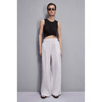 Patrizia Pepe White Cotton Casual Pants