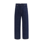 Stone Island Blue Cotton Jeans Denim