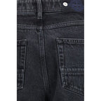 Stone Island Black Cotton Jeans Denim