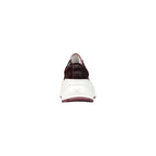 Converse Bordeaux Leather Chunky Sneakers