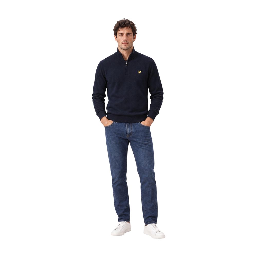 Lyle & Scott Blue Cotton Sweatshirt