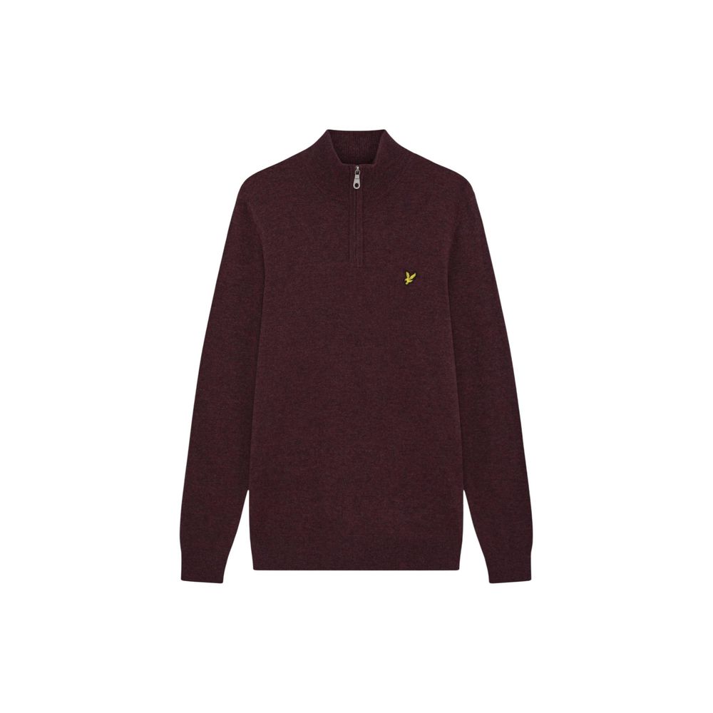 Lyle & Scott Bordeaux Cotton Sweatshirt