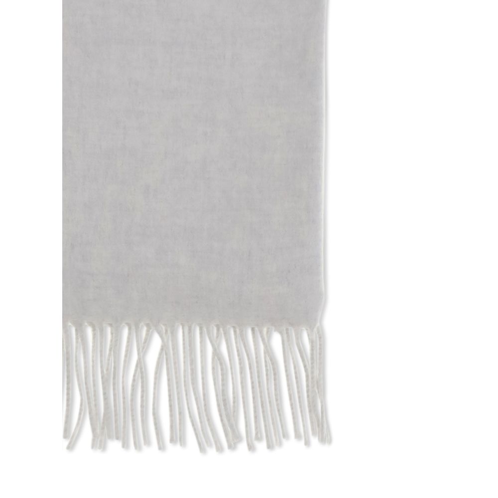 Brunello Cucinelli Gray Cashmere Scarf
