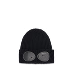 C.P. Company Blue Wool Oves Aries Beanie