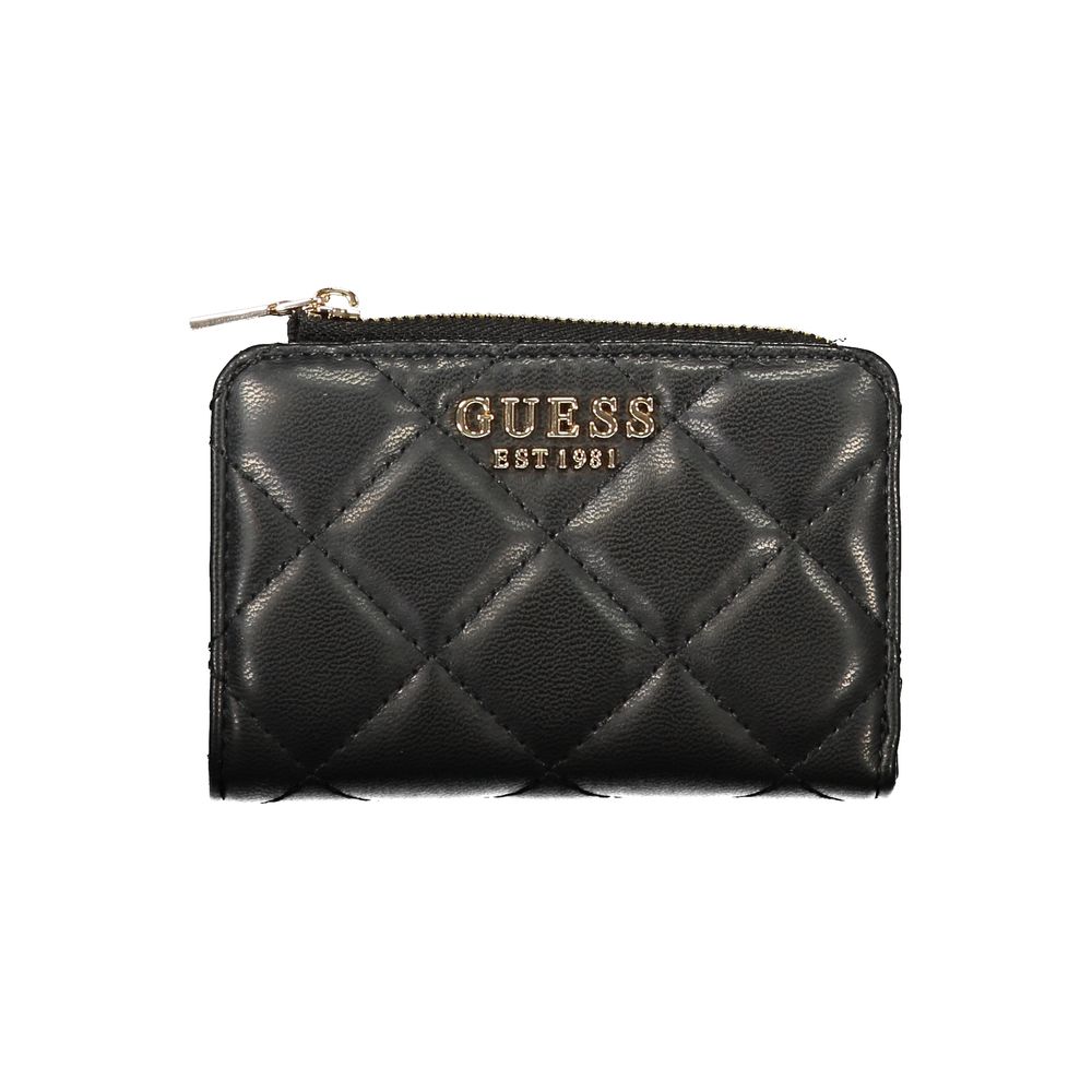 Guess Jeans Black Polyurethane Women's Wallet