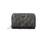 Guess Jeans Nero Poliuretano Women's Wallet