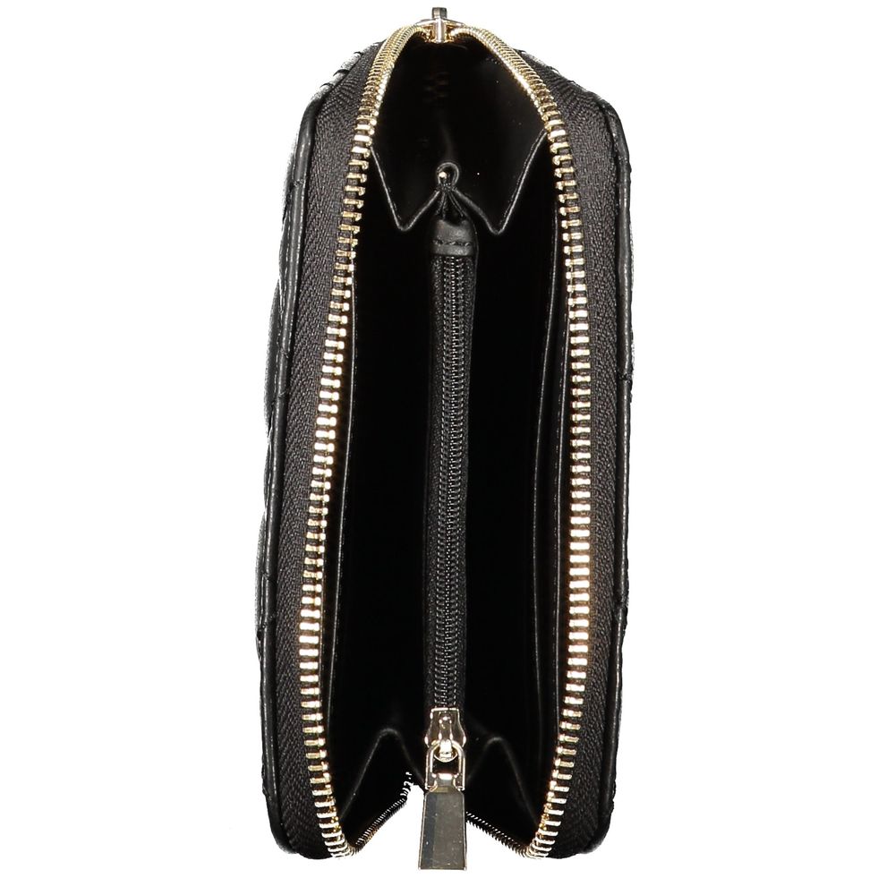 Guess Jeans Nero Poliuretano Women's Wallet