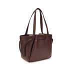 Tory Burch Bordeaux Leather Handbag