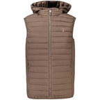Accademia Militare Brown Polyester Men's Jacket