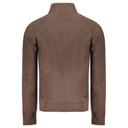 Accademia Militare Brown Polyester Men's Sweatshirt